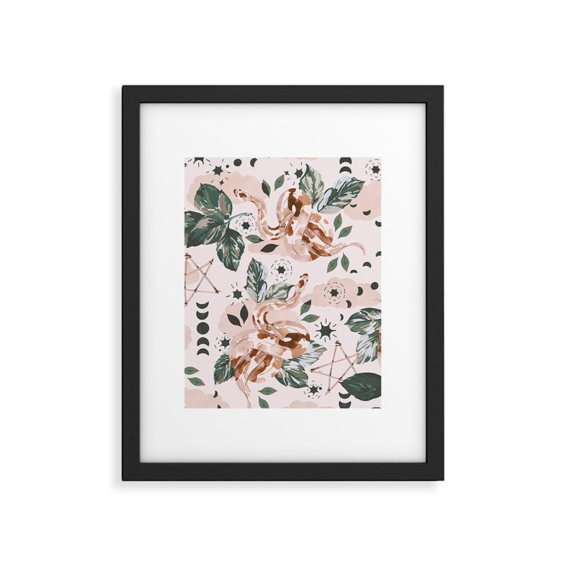Celestial Snakescape W Framed Art Print Gallery Image 6