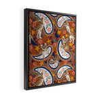 Celestial Sunset Leopard Cubs Framed Canvas Print Gallery Image 2