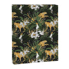 Cheetah in the glamorous nocturnal jungle Canvas Print Gallery Image 8