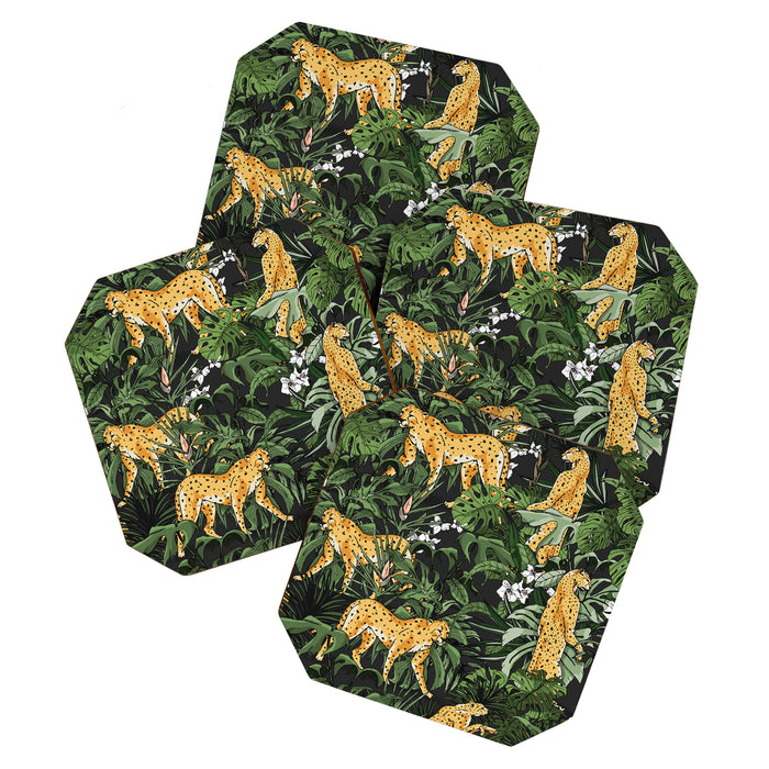 Cheetah in the wild jungle Coaster Gallery Image 1
