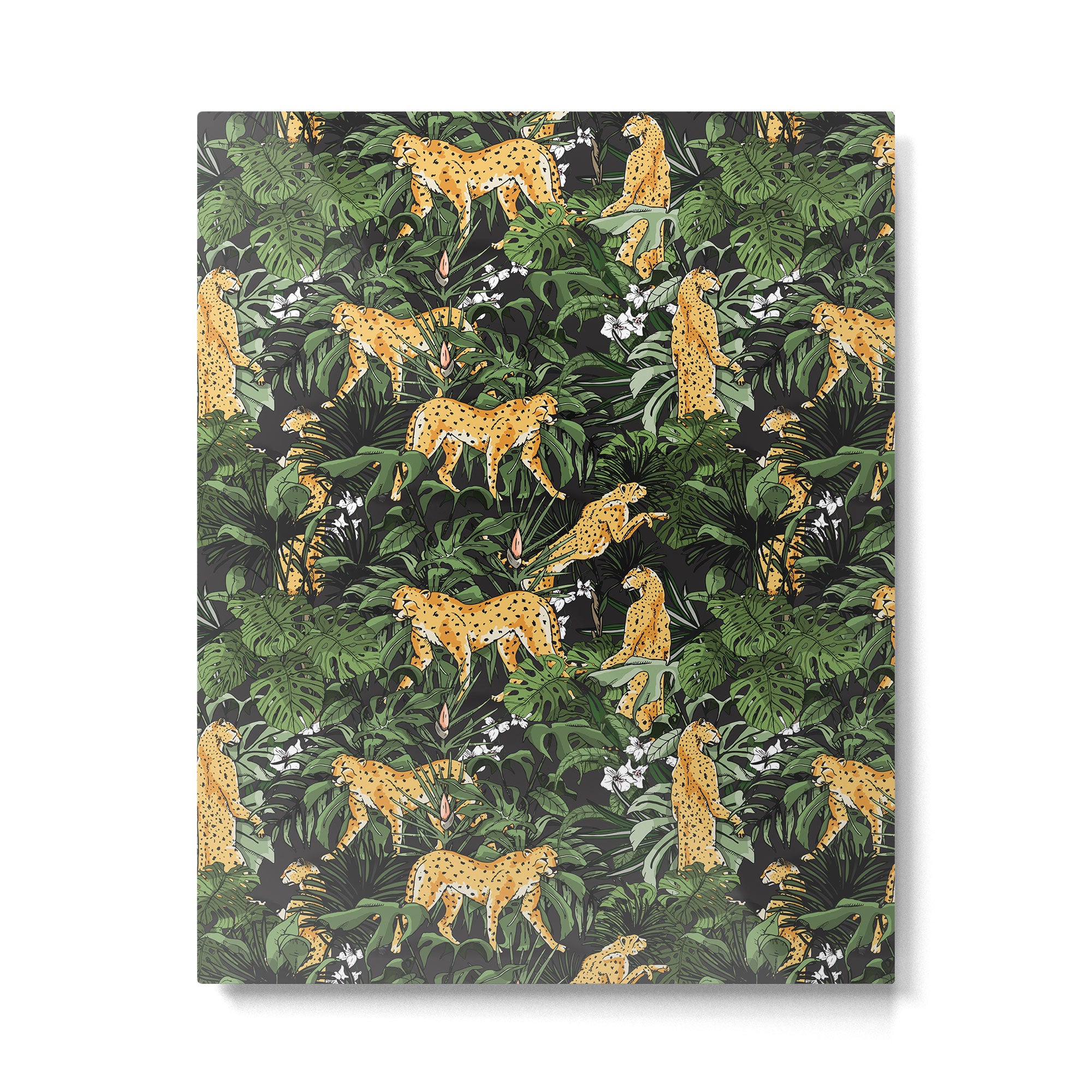 Cheetah in the wild jungle Metal Print Gallery Image 6