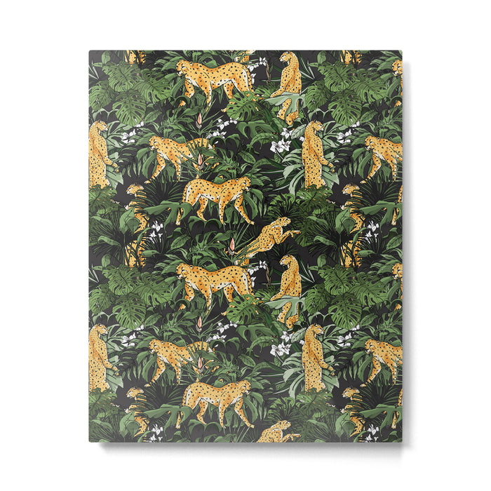 Cheetah in the wild jungle Metal Print Gallery Image 1
