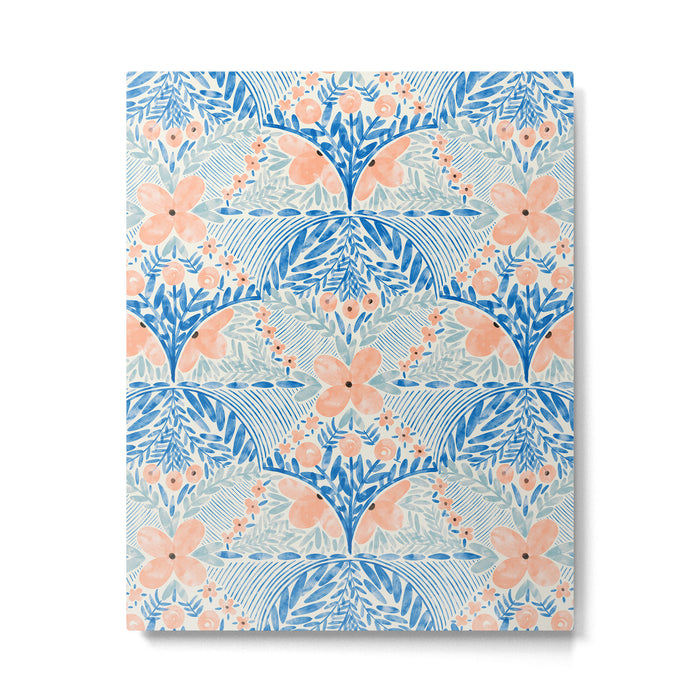 Chic Floral Decor BP Metal Print Gallery Image 1