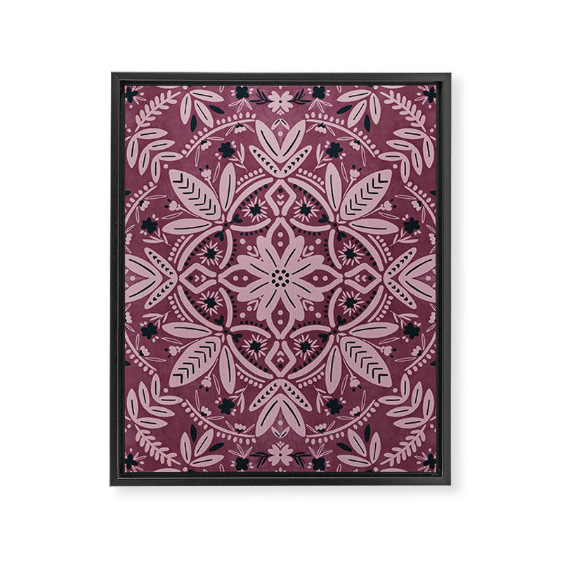 Chic Nature Charm Framed Canvas Print Gallery Image 8