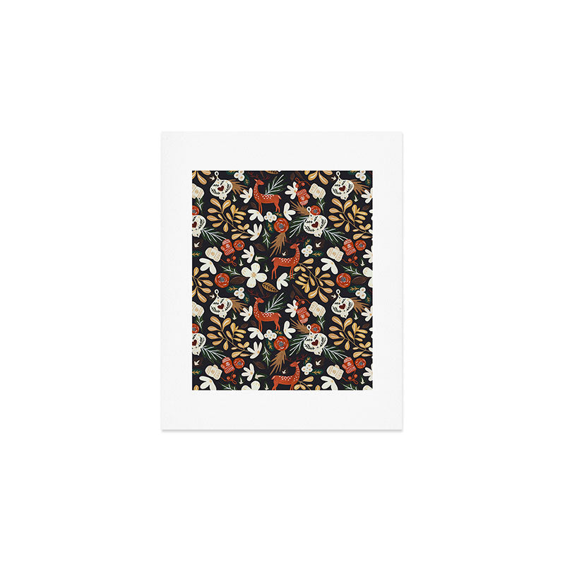 Christmas holiday night III Art Print Gallery Image 1