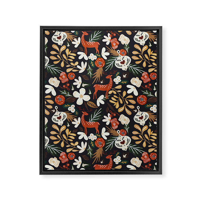 Christmas holiday night III Framed Canvas Print Gallery Image 8
