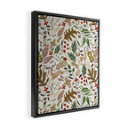 Christmas in the wild nature Framed Canvas Print Gallery Image 2