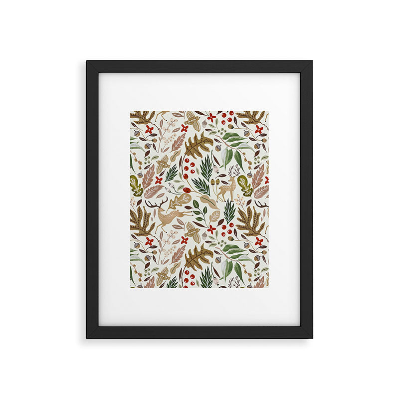 Christmas in the wild nature Framed Art Print Gallery Image 6