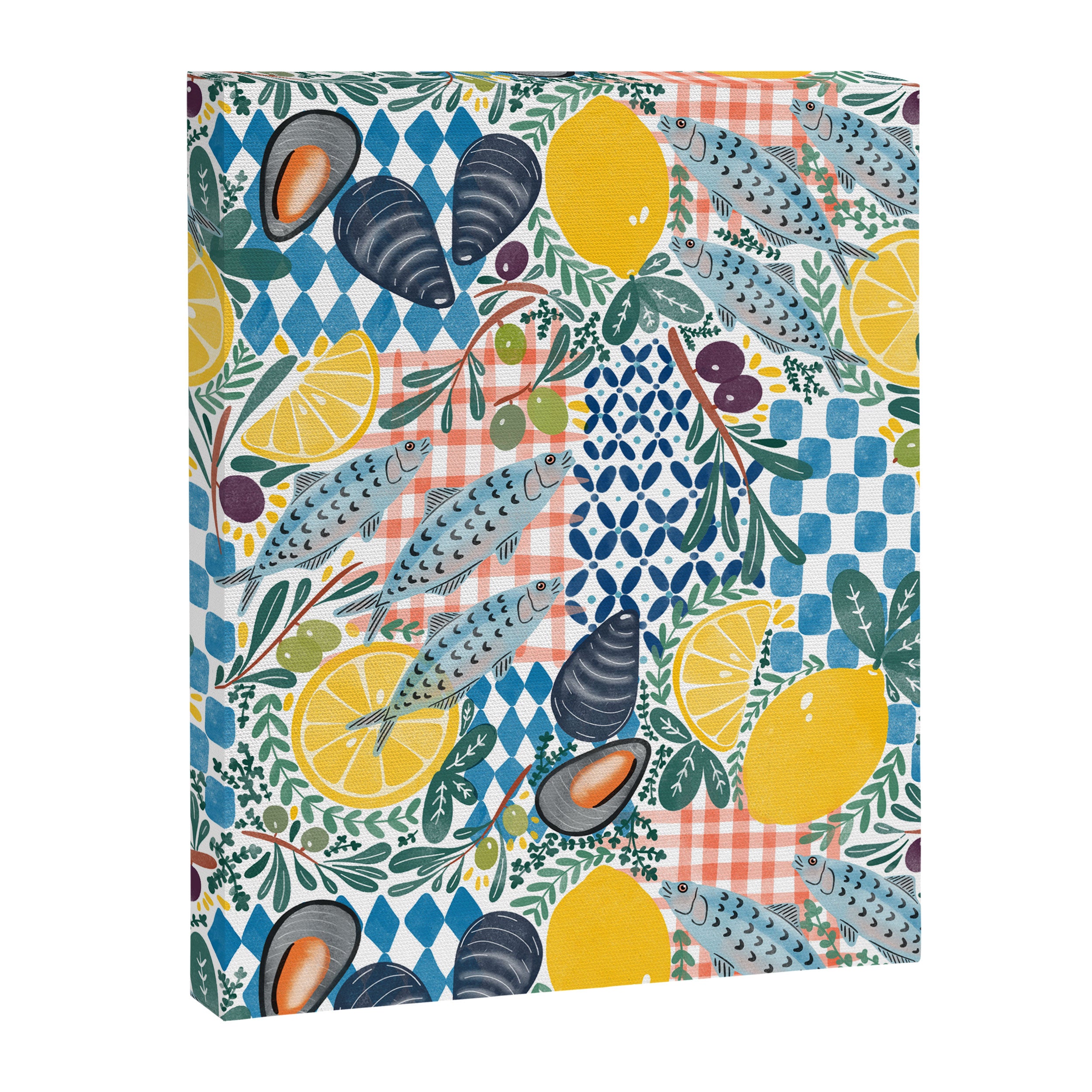 Citrus Coastal Adventure Canvas Print Gallery Image 8