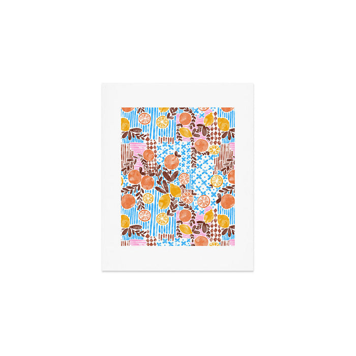 Citrus Fusion Extravaganza Art Print Gallery Image 1