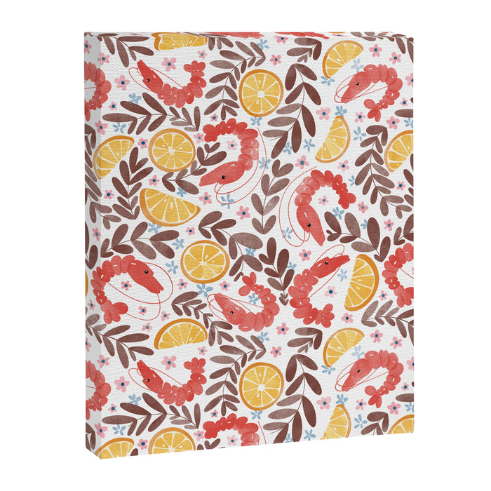 Citrus Shrimp Delight Canvas Print Gallery Image 1