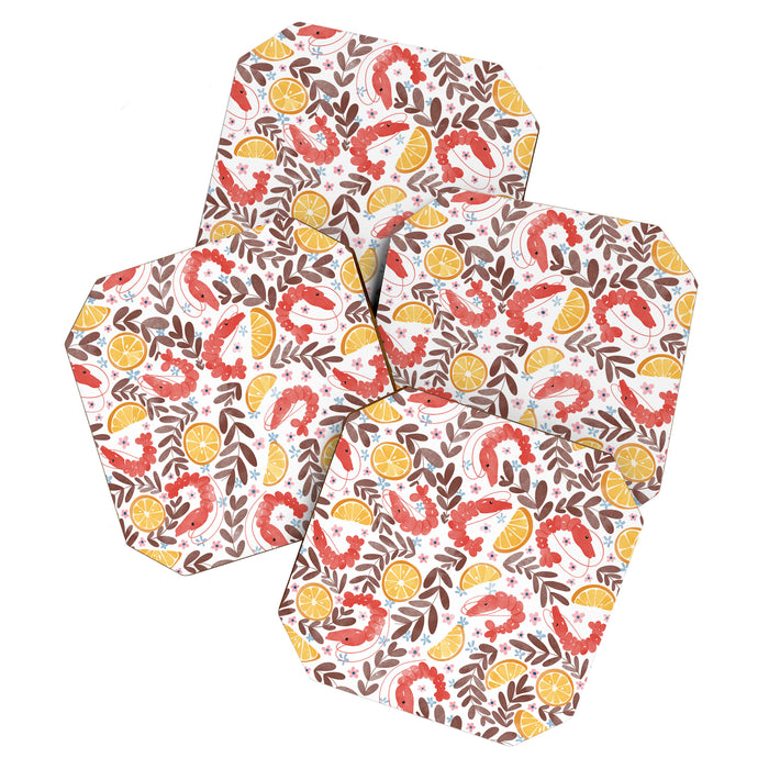 Citrus Shrimp Delight Coaster Gallery Image 1