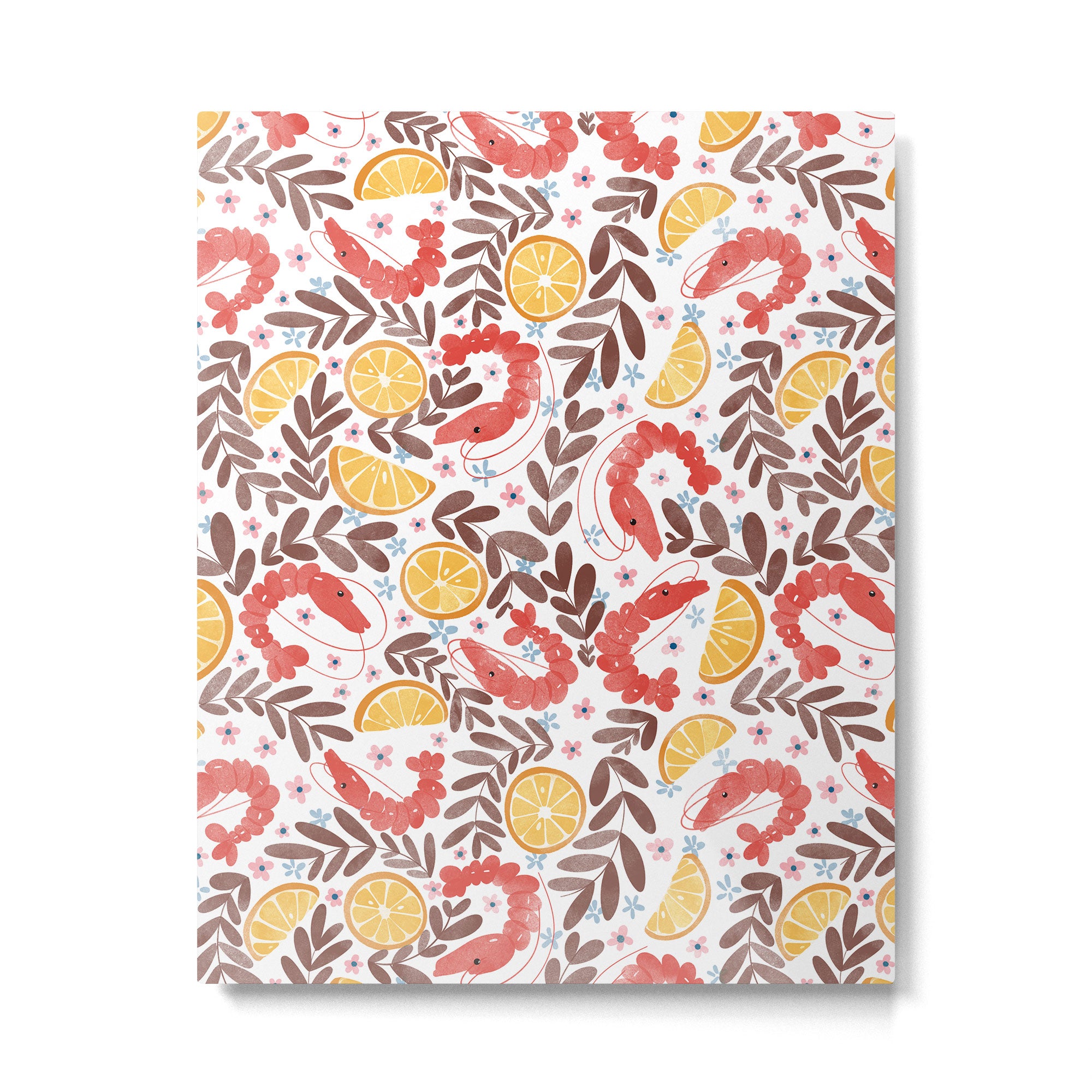 Citrus Shrimp Delight Metal Print Gallery Image 6