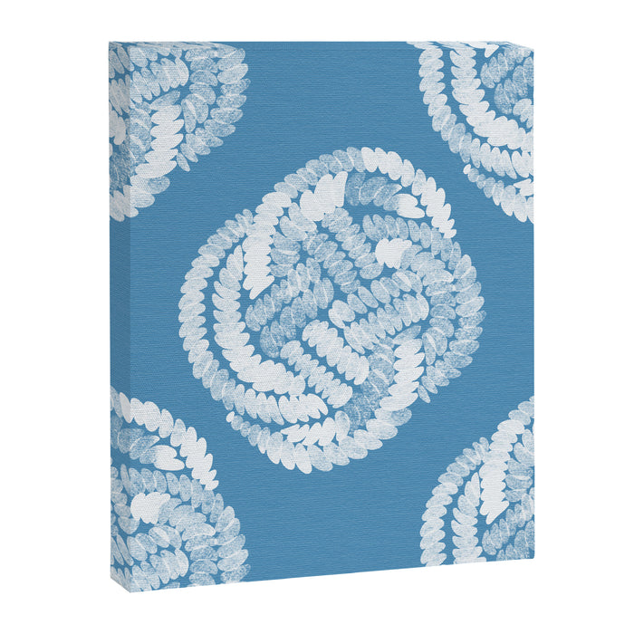 Coastal Knot Interlacing Canvas Print Gallery Image 1