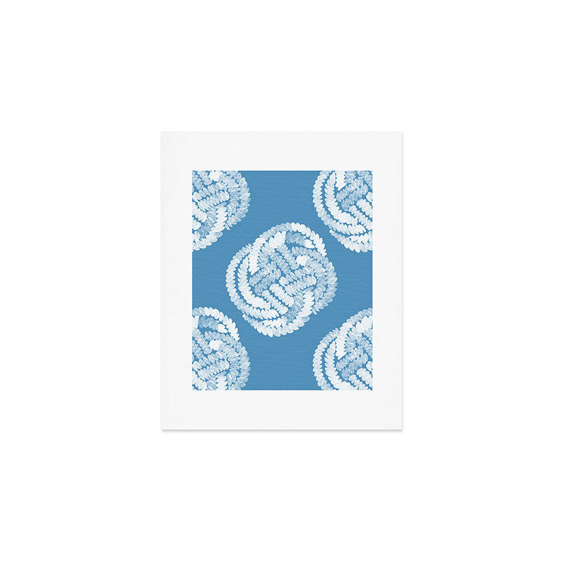 Coastal Knot Interlacing Art Print Gallery Image 1