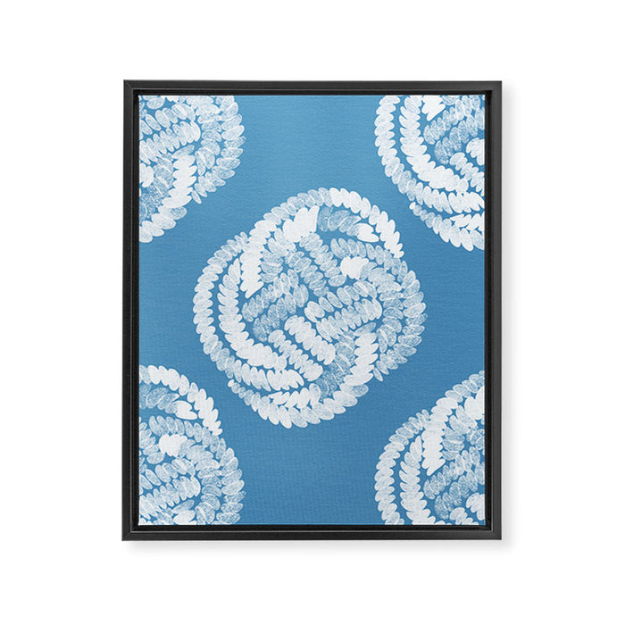 Coastal Knot Interlacing Framed Canvas Print Gallery Image 1