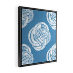 Coastal Knot Interlacing Framed Canvas Print Gallery Image 2