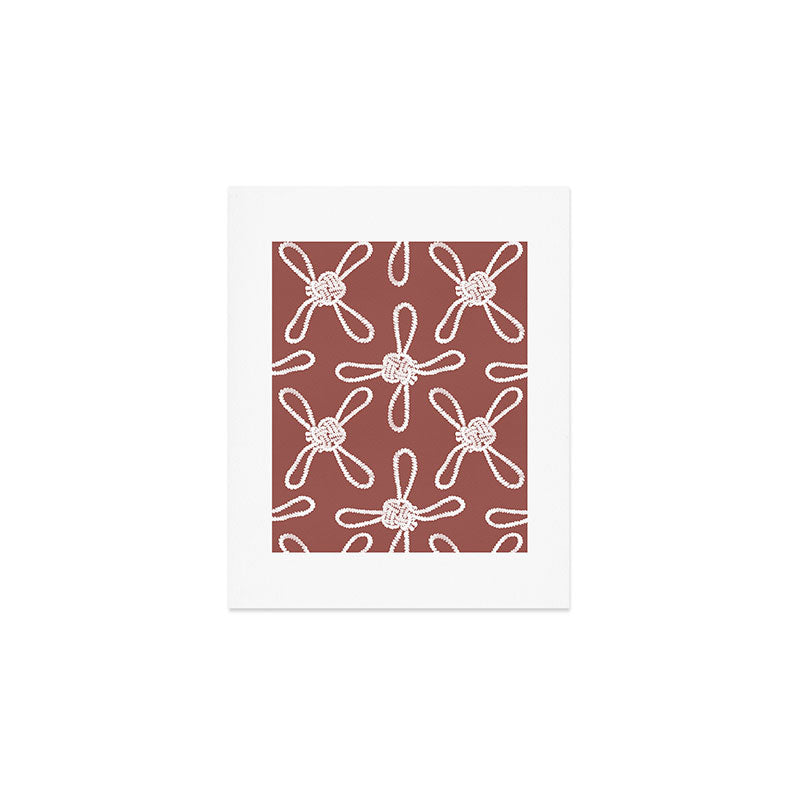 Coastal Knot Style Art Print Gallery Image 1