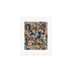 Colorful Dark Forest Animals B Art Print Gallery Image 1