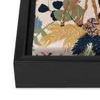 Colorful Forest Animals A Framed Canvas Print Gallery Image 3