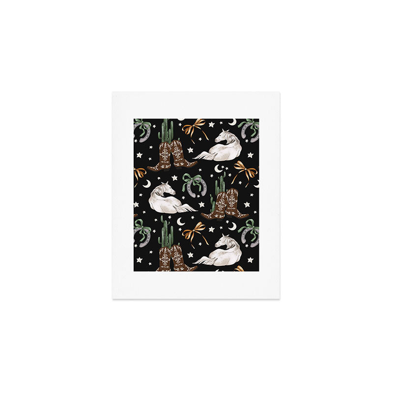Cowboy Dreams Delight Art Print Gallery Image 1
