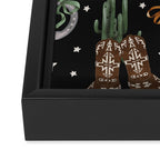 Cowboy Dreams Delight Framed Canvas Print Gallery Image 3