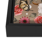 Cowboy Spirit Blooms Framed Canvas Print Gallery Image 3