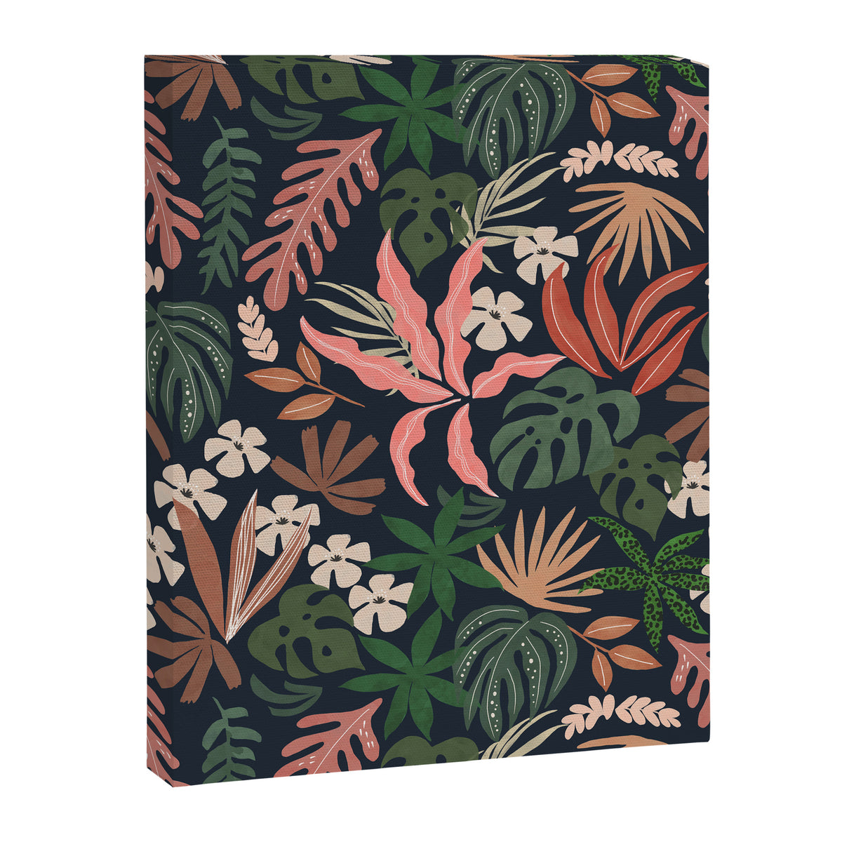 Dark Bohemian Tropical Charm Canvas Print Gallery Image 8