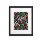 Dark Bohemian Tropical Charm Framed Art Print Gallery Image 6