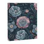 Dark Floral Elegance Canvas Print Gallery Image 8