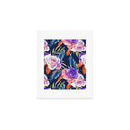 Dark landscape dolphins in the roses Art Print Gallery Image 1