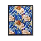 Dolphin Eternal Marine Spring Framed Canvas Print Gallery Image 8