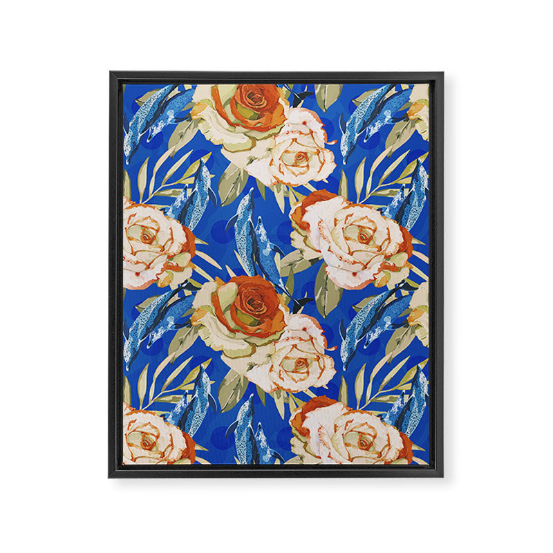 Dolphin Eternal Marine Spring Framed Canvas Print Gallery Image 8