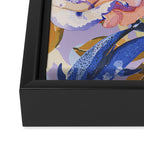 Dolphins in the roses A Framed Canvas Print Gallery Image 3