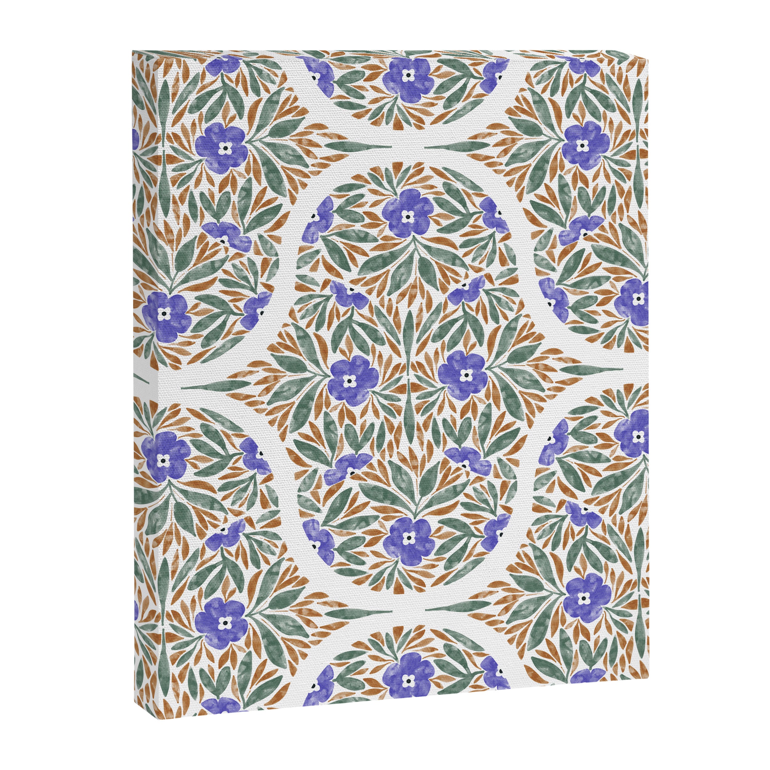 Elegant Flora Artistry Canvas Print Gallery Image 8