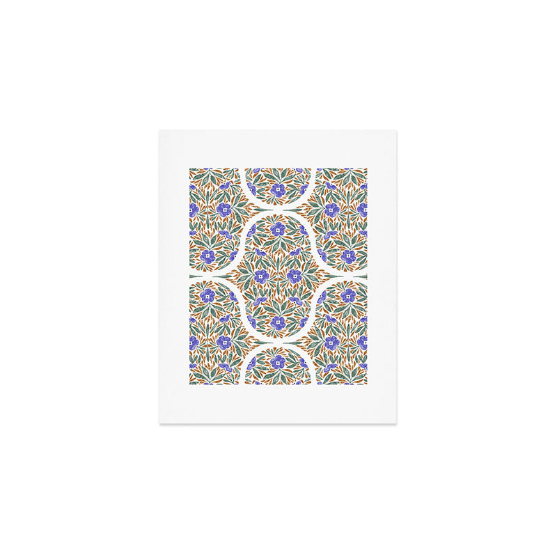 Elegant Flora Artistry Art Print Gallery Image 1