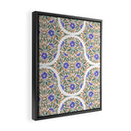 Elegant Flora Artistry Framed Canvas Print Gallery Image 2