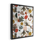 Elephant yoga 01 Framed Canvas Print Gallery Image 2