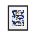Enchanted Fox Moons Framed Art Print Gallery Image 6