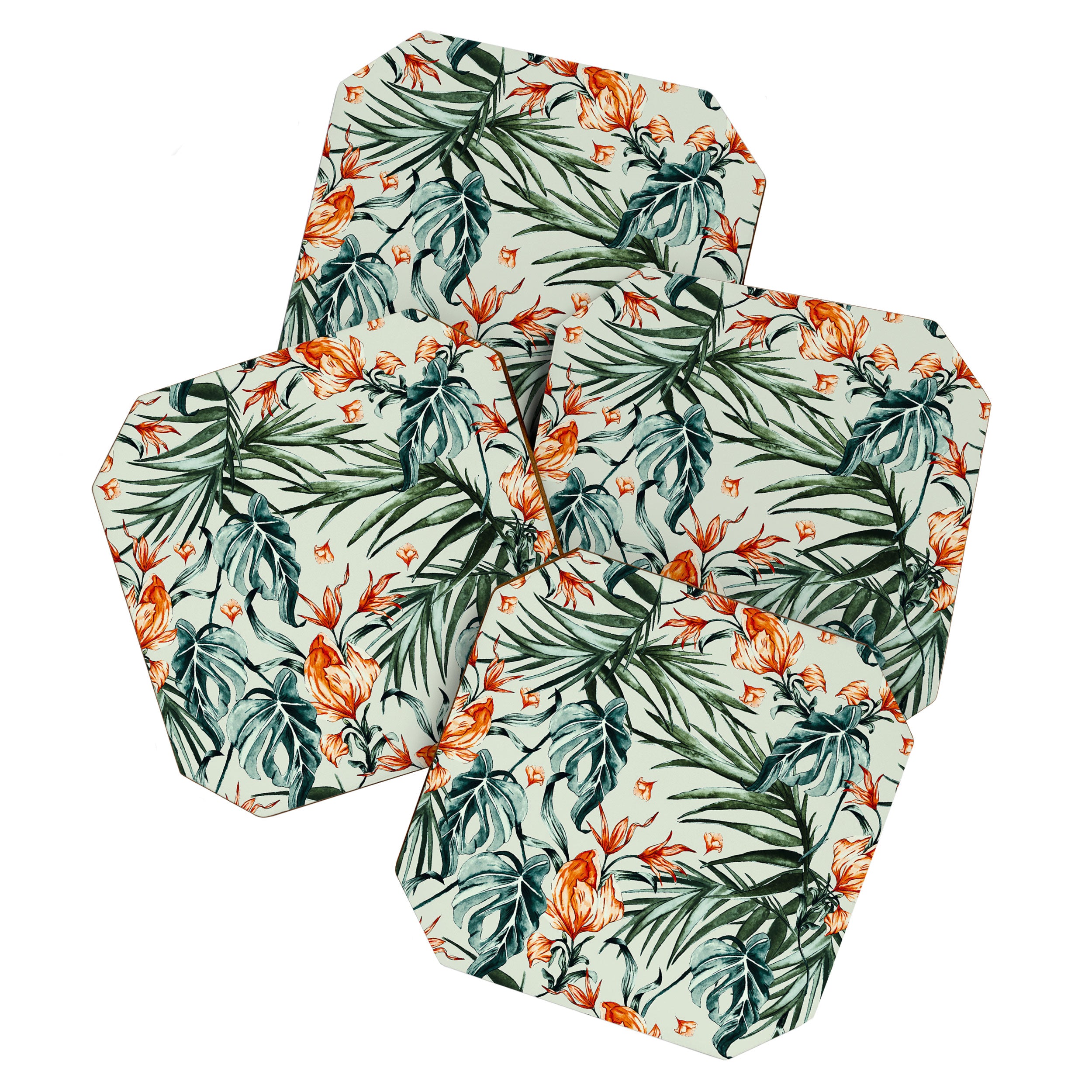 Exotic flower nature-07 Coaster Gallery Image 1