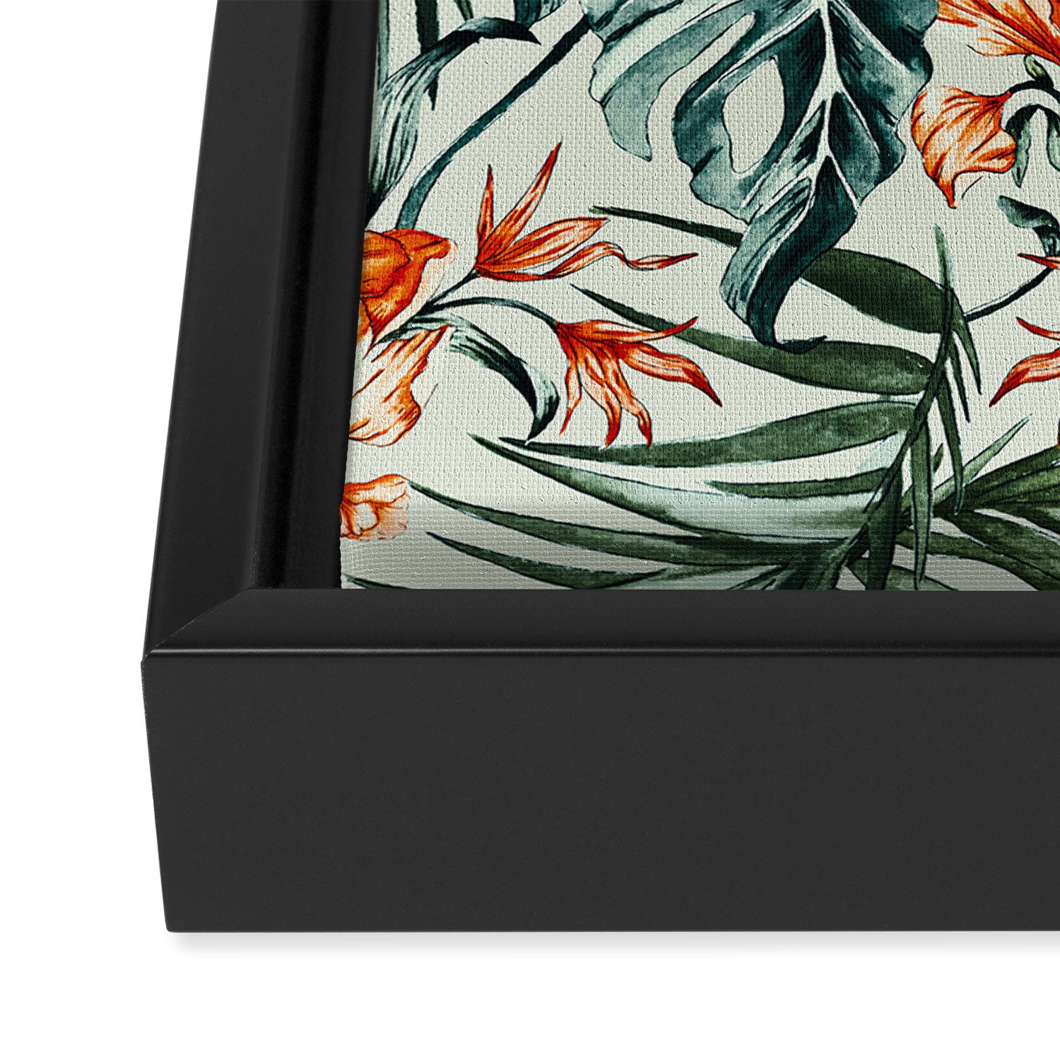 Exotic flower nature-07 Framed Canvas Print Gallery Image 3