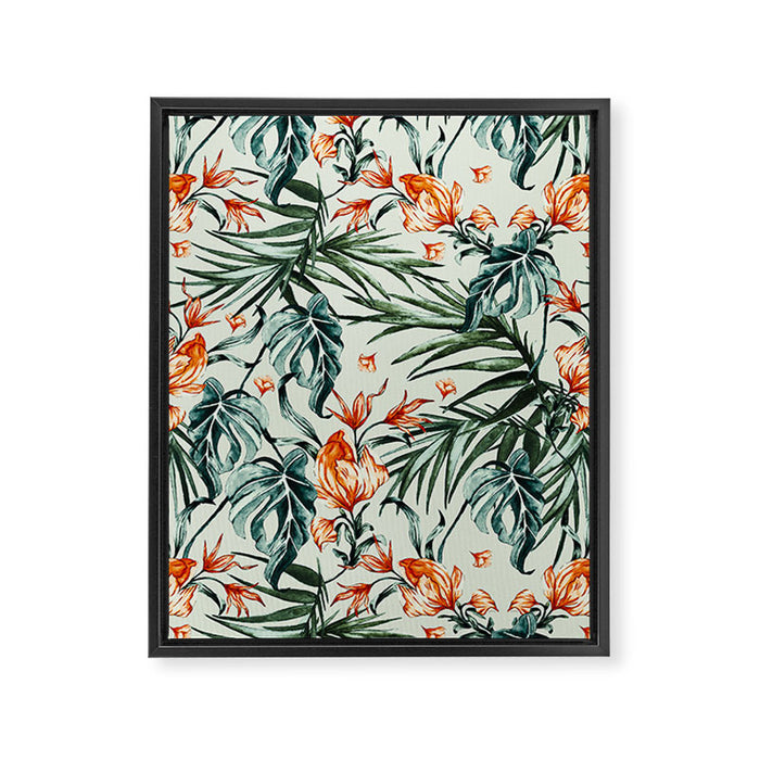Exotic flower nature-07 Framed Canvas Print Gallery Image 1
