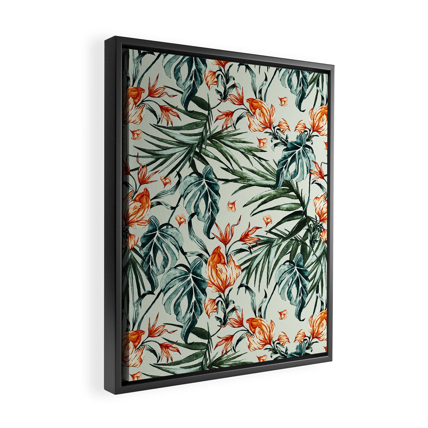 Exotic flower nature-07 Framed Canvas Print Gallery Image 2