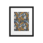 Exotic Tiger Oasis Dark Framed Art Print Gallery Image 6