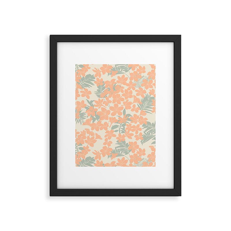 Exotical flowering blooms AH Framed Art Print Gallery Image 6