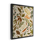 Fall leafy nature B Framed Canvas Print Gallery Image 2