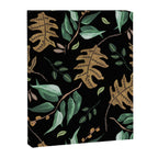 Fall of fall leaves dark Canvas Print Gallery Image 8