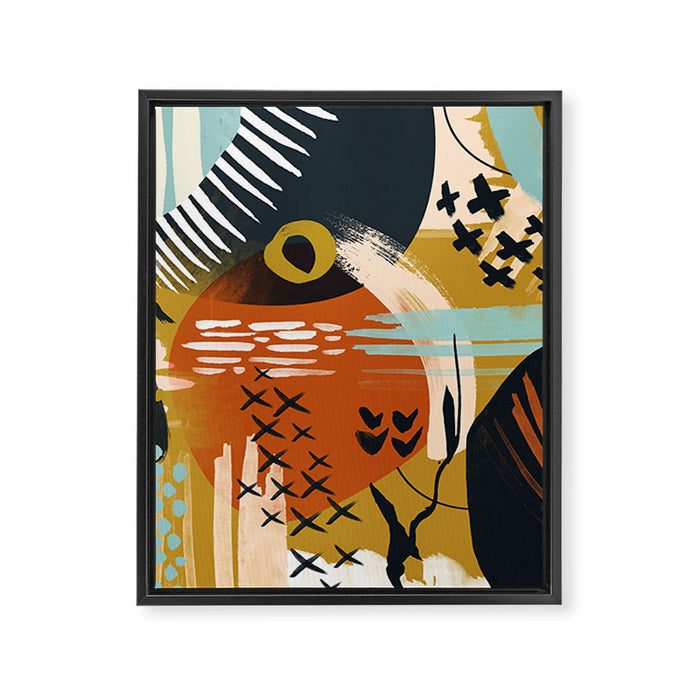 Fall season Framed Canvas Print Gallery Image 1