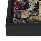 Fantasy in the nocturnal tropical jungle Framed Canvas Print Gallery Image 3