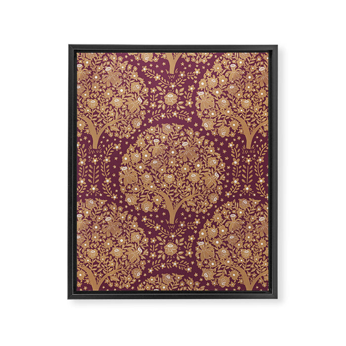 Flowering Forest Framed Canvas Print Gallery Image 1